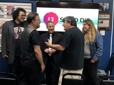 L-R: Michael Teoli, Adam Marcus, Curtis Fortier, Christoopher Gehrman, Alison Reeves