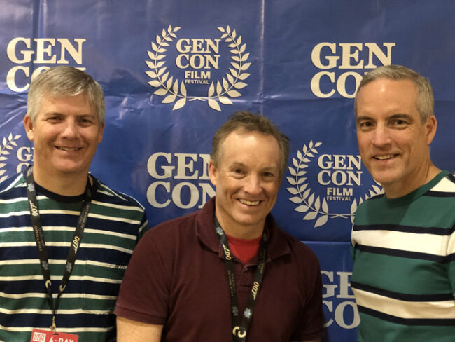 Gen Con 2019 - L-R: Ryan Fortier, Curtis Fortier, Kevin Fortier