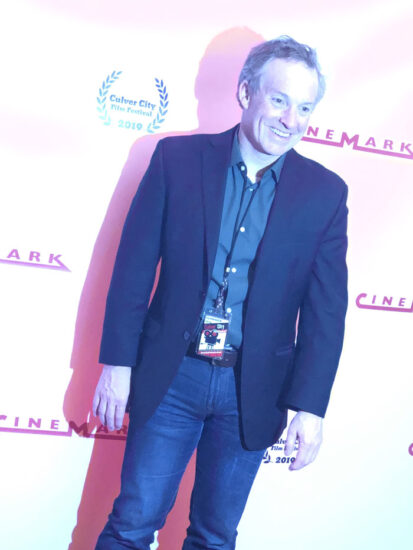 Curtis Fortier at the Culver City Film Festival