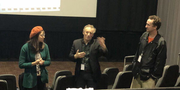 Curtis Fortier at the Q&A at the 2019 Culver City Film Festival